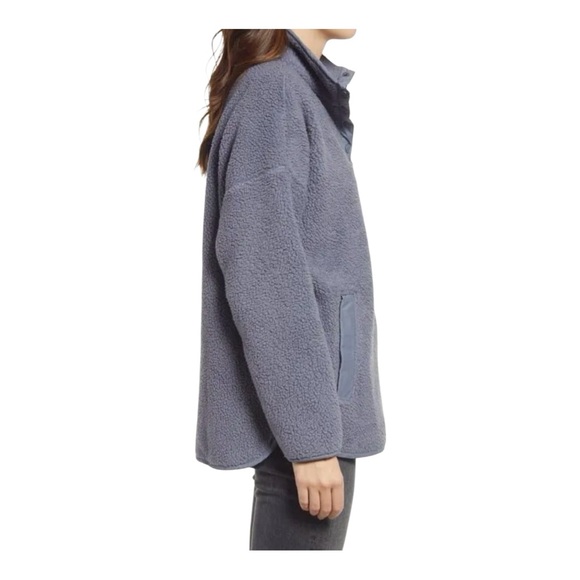 NWT Madewell (Re)sourced Fleece Popover Tunic XS NB531 - Picture 3 of 9